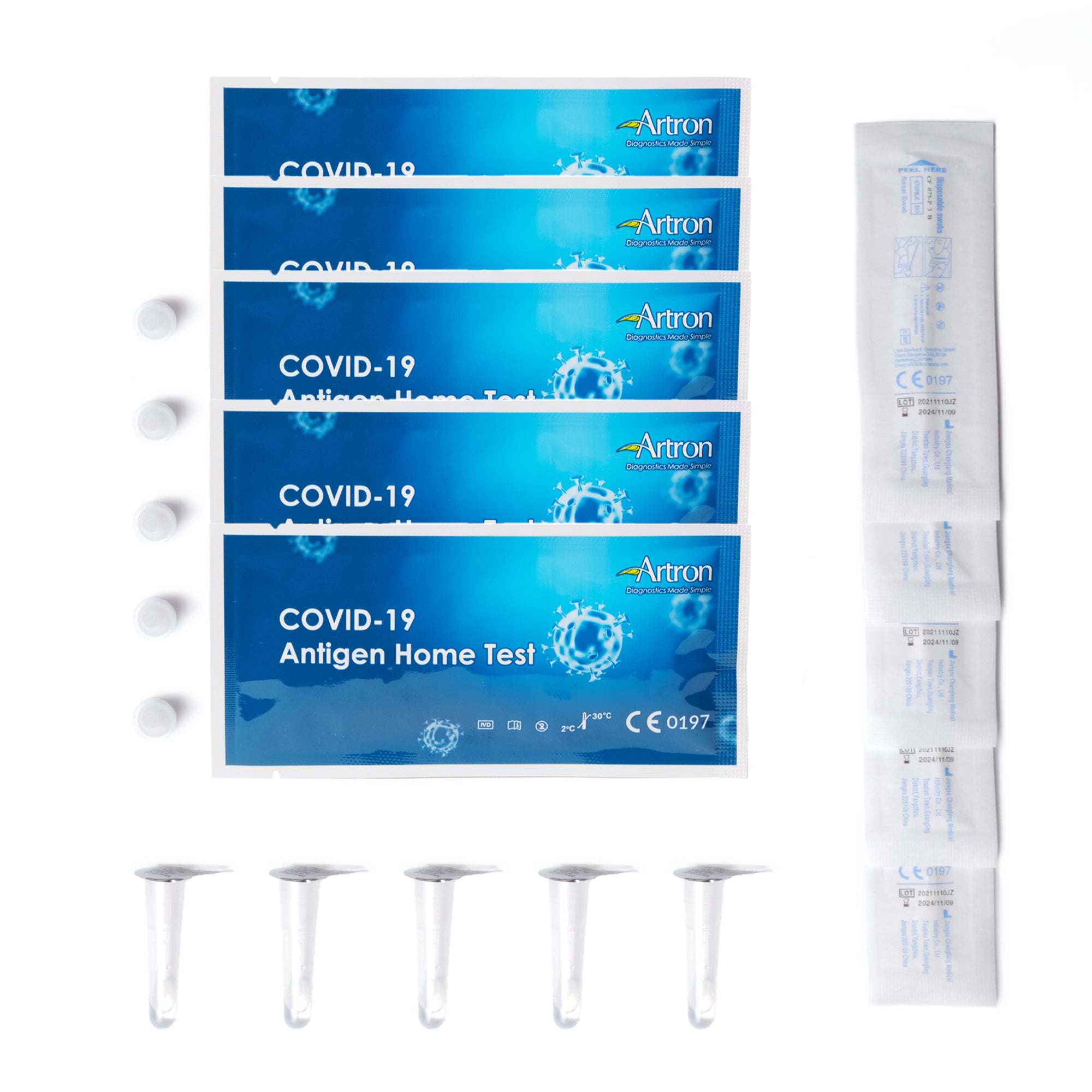 Artron Rapid Response COVID-19 Antigen Test Kit - PPE Supply Canada