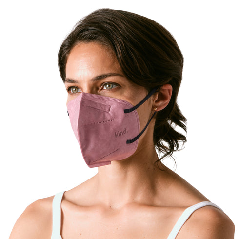 Masque respiratoire Kind KN95 - Série Couleur (forme conique)