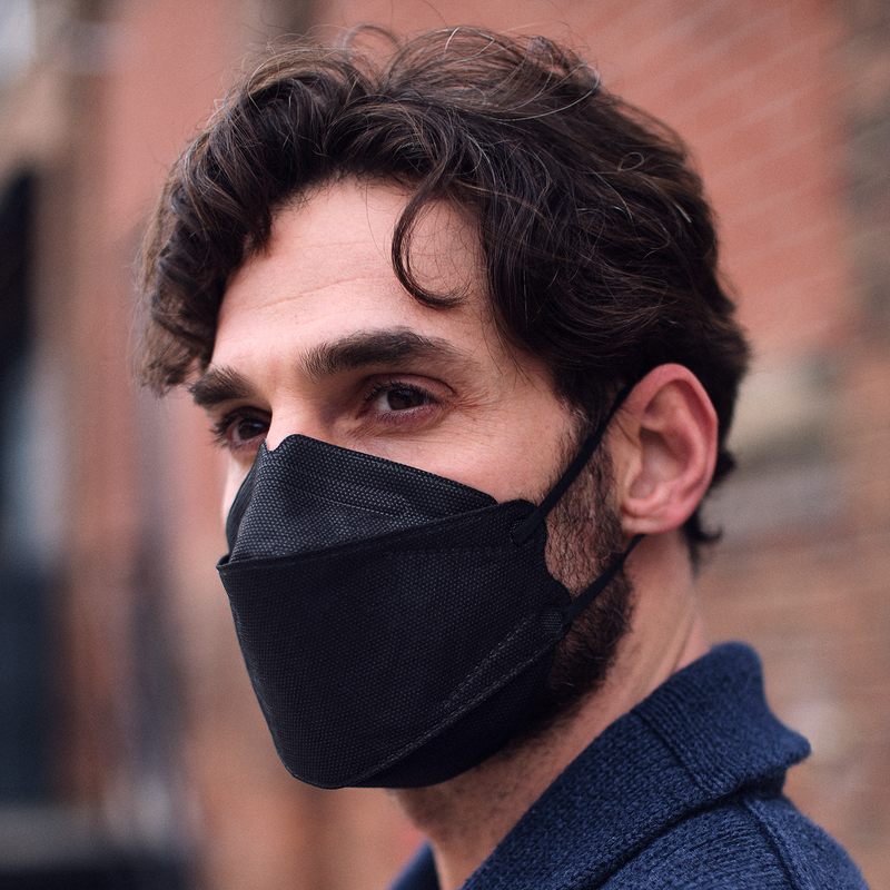 KN95 Face Mask by PPE SUPPLY CANADA (Black)