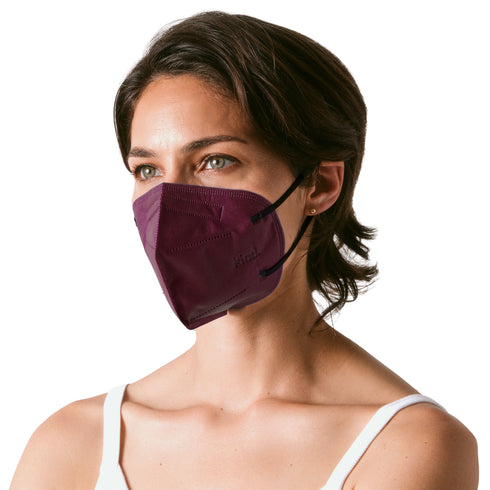 Masque respiratoire Kind KN95 - Série Couleur (forme conique)