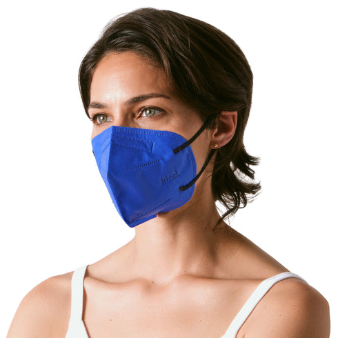 Masque respiratoire Kind KN95 - Série Couleur (forme conique)