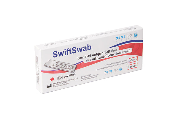 Introducing SwiftSwab: Reliable COVID-19 Testing in a Convenient 2-Pack