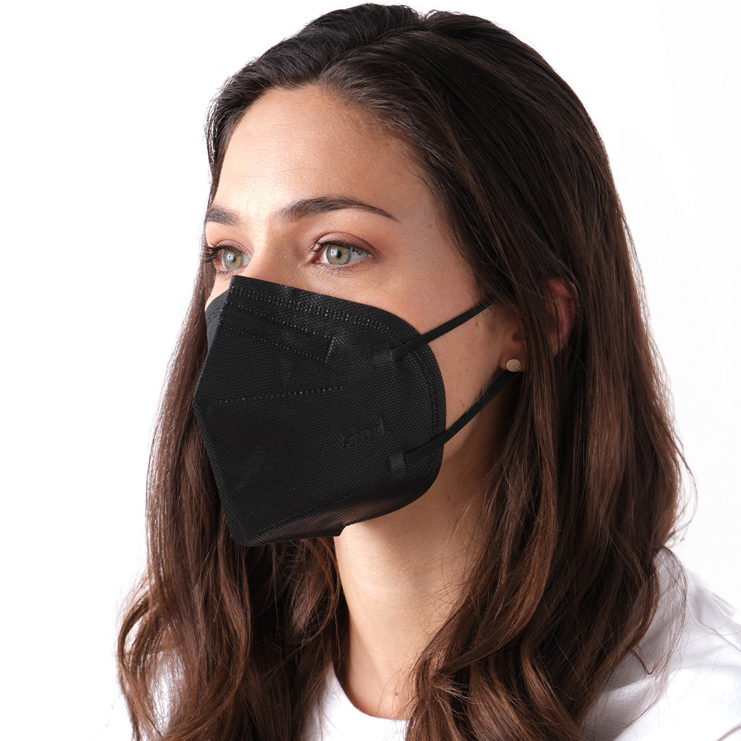 Masque respiratoire Kind KN95 - Série Couleur (forme conique)