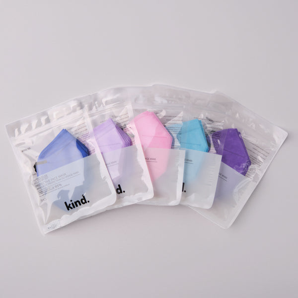 (Cone Shape) Kind KN95 Respirator Face Mask: The Bloom Collection