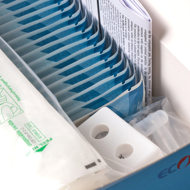 Ecotest 3in1 COVID-19 & Flu A/B Rapid Antigen Test Kit Combo