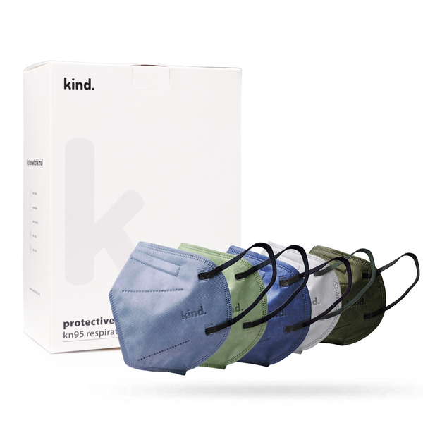 (Cone Shape) Kind KN95 Respirator Face Mask: The Explore Collection