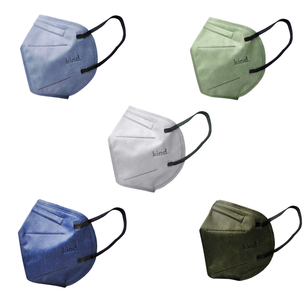 (Cone Shape) Kind KN95 Respirator Face Mask: The Explore Collection
