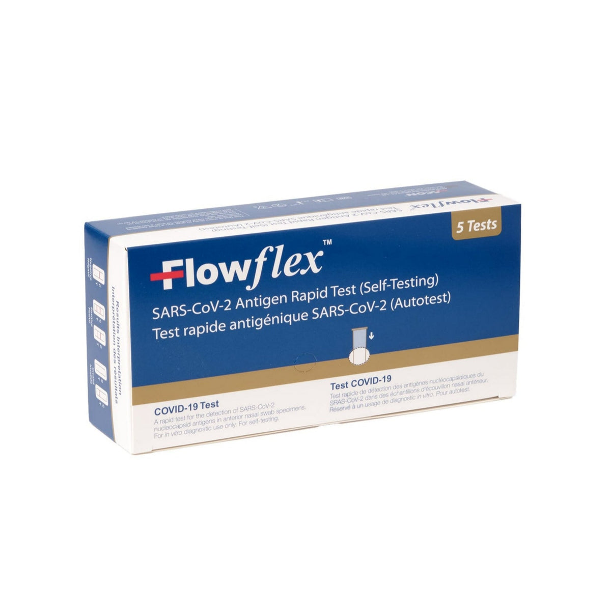 Kit de test rapide antigénique Flowflex COVID-19