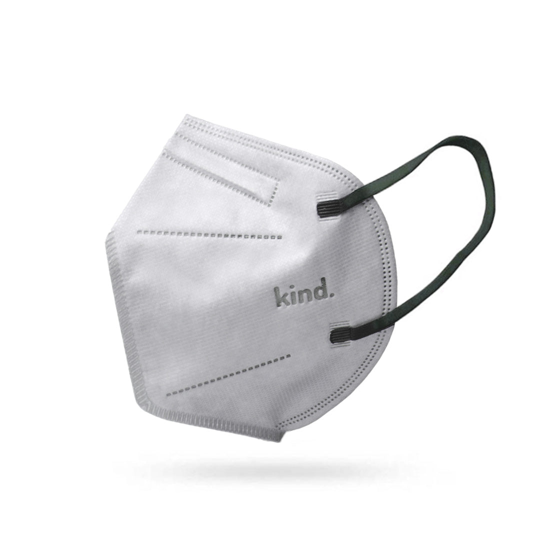 Masque respiratoire Kind KN95 - Série Couleur (forme conique)