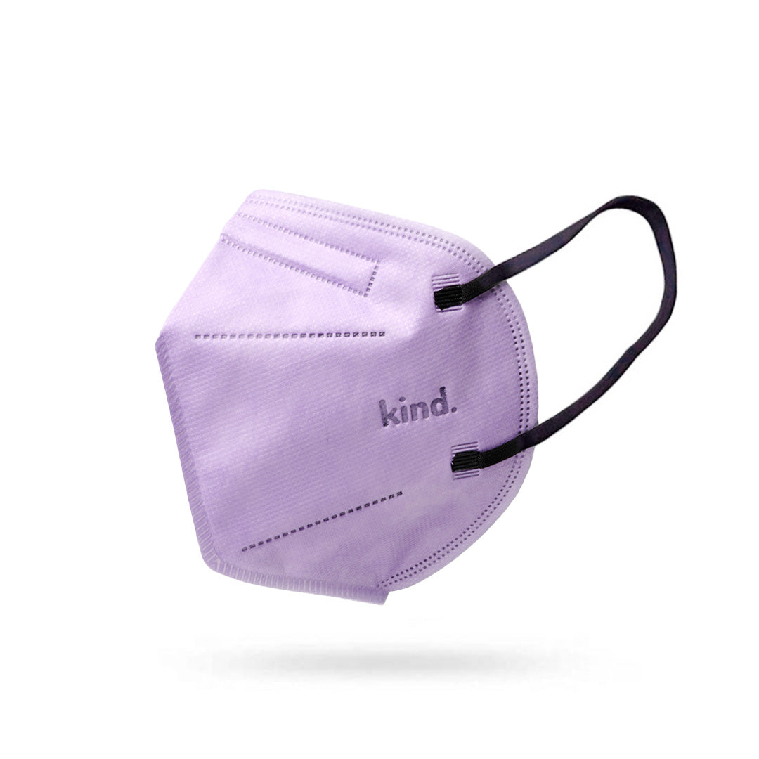 Masque respiratoire Kind KN95 - Série Couleur (forme conique)
