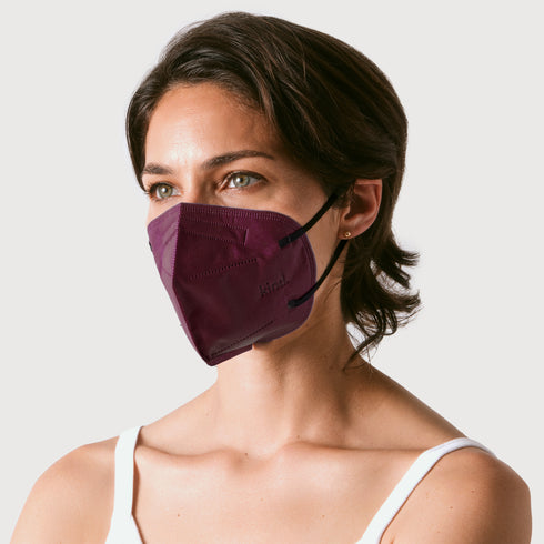 Masque respiratoire Kind KN95 - Série Couleur (forme conique)
