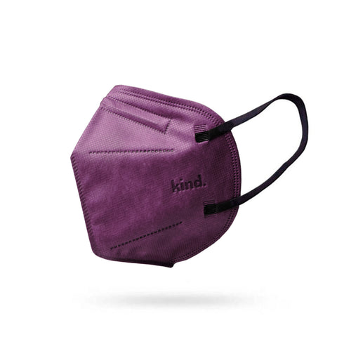 Masque respiratoire Kind KN95 - Série Couleur (forme conique)