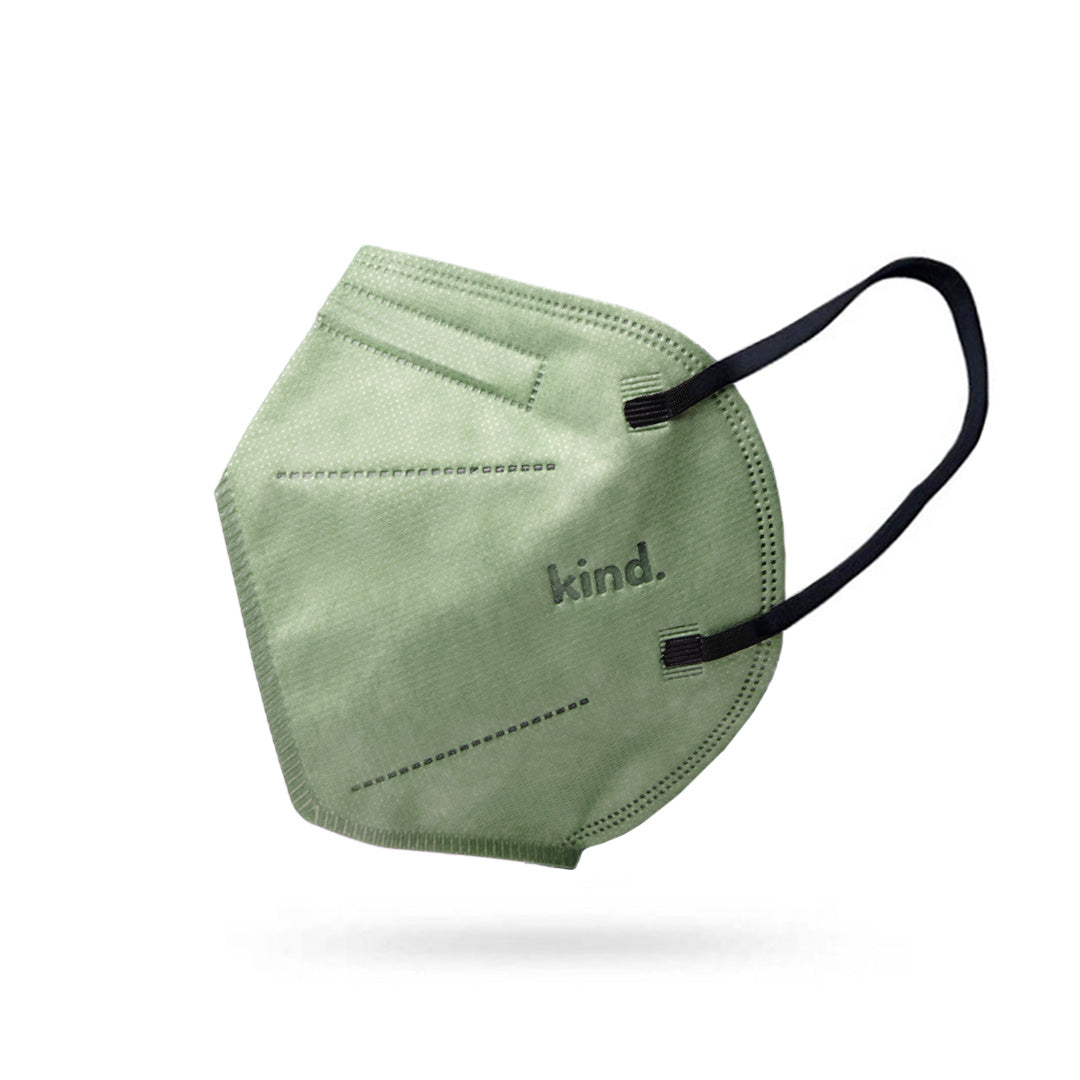 Masque respiratoire Kind KN95 - Série Couleur (forme conique)