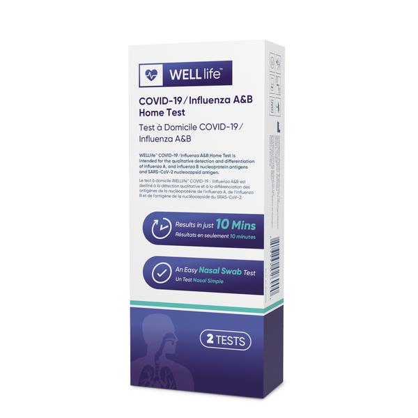 WELLlife™ COVID-19 ⁄ Influenza A&B Test Kit