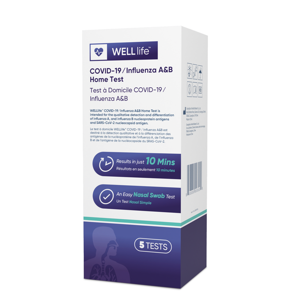 WELLlife™ COVID-19 ⁄ Influenza A&B Test Kit