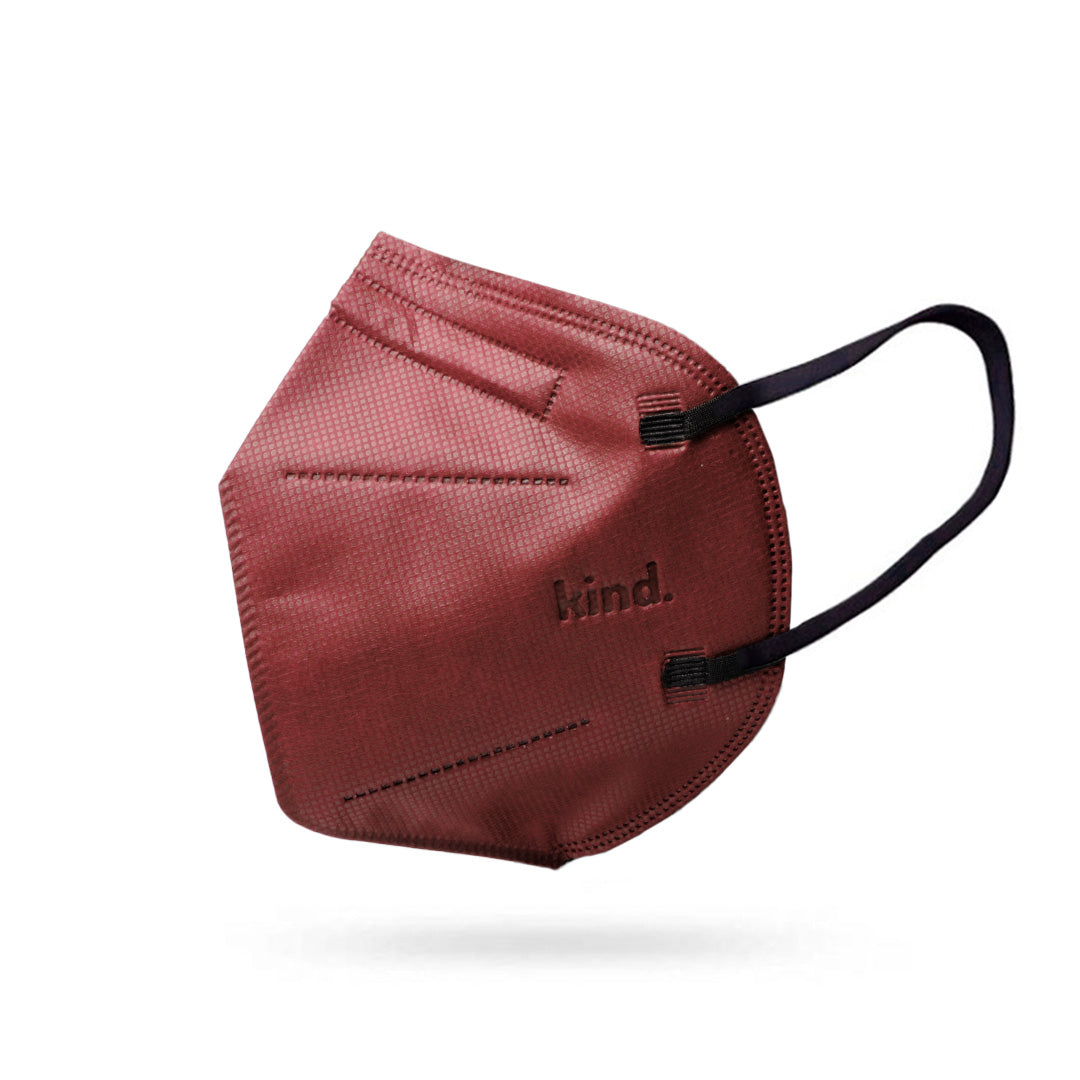 Masque respiratoire Kind KN95 - Série Couleur (forme conique)