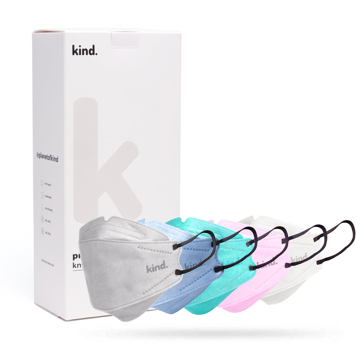 Kind KN95 Respirator Face Mask: The Bloom Collection