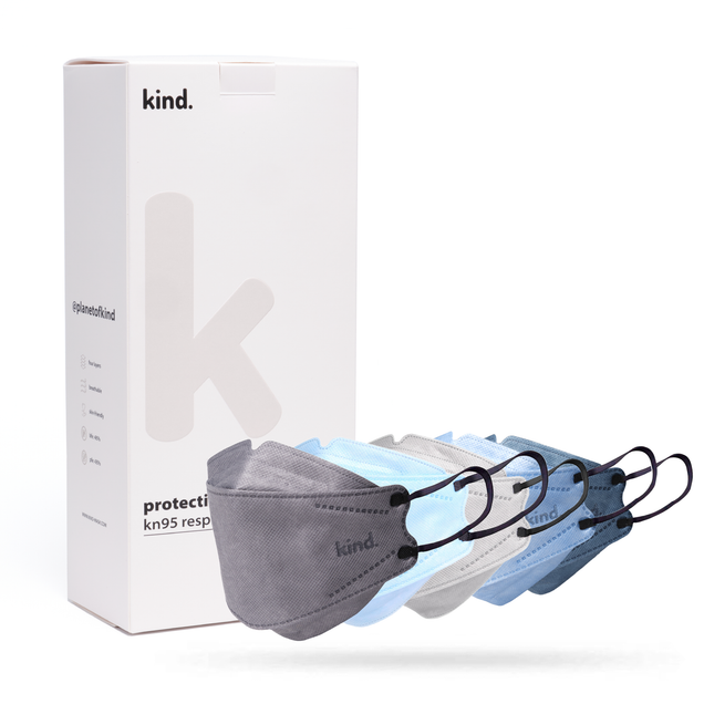 Masque respiratoire Kind KN95 : Collection Glacier