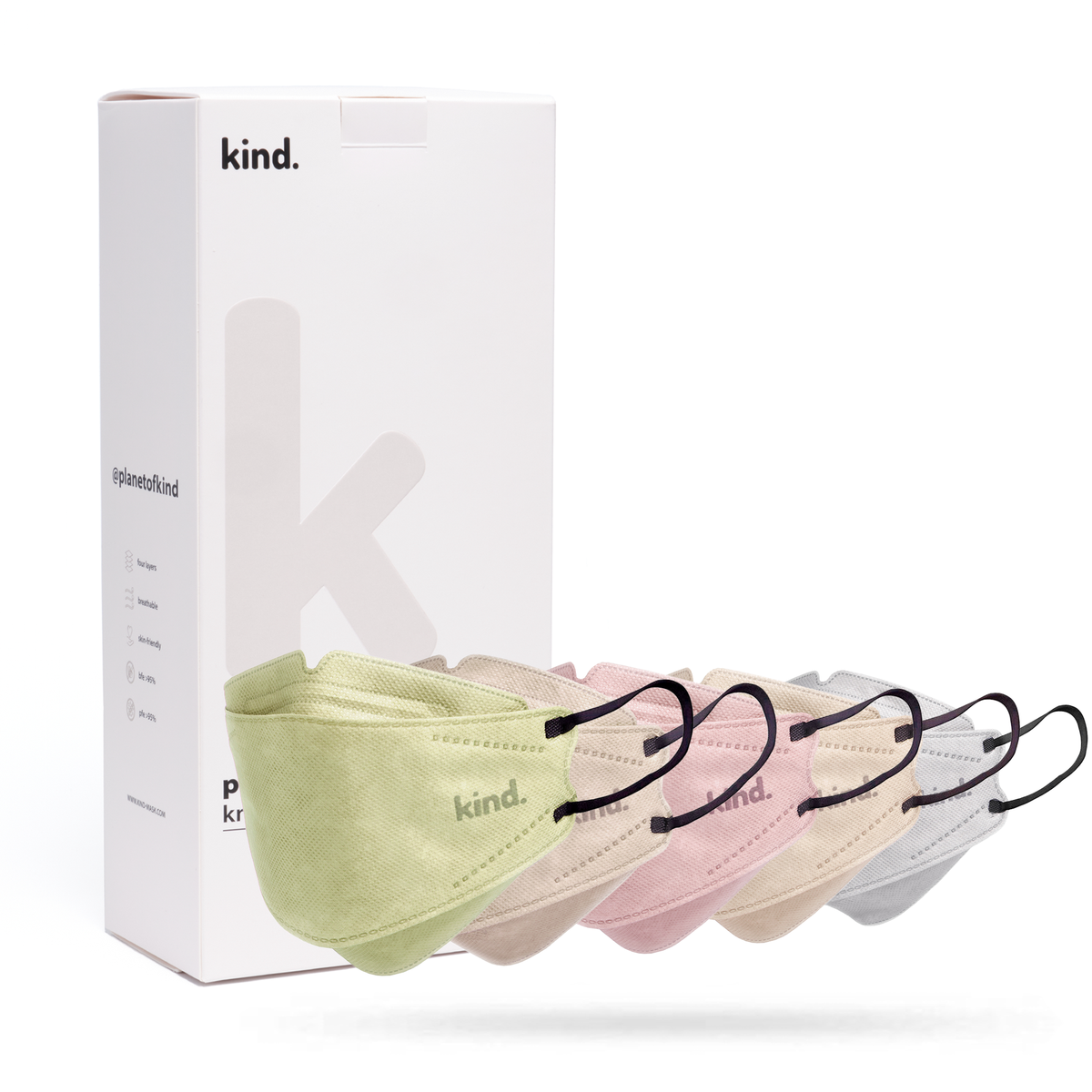 Kind KN95 Respirator Face Mask: The Calm Collection