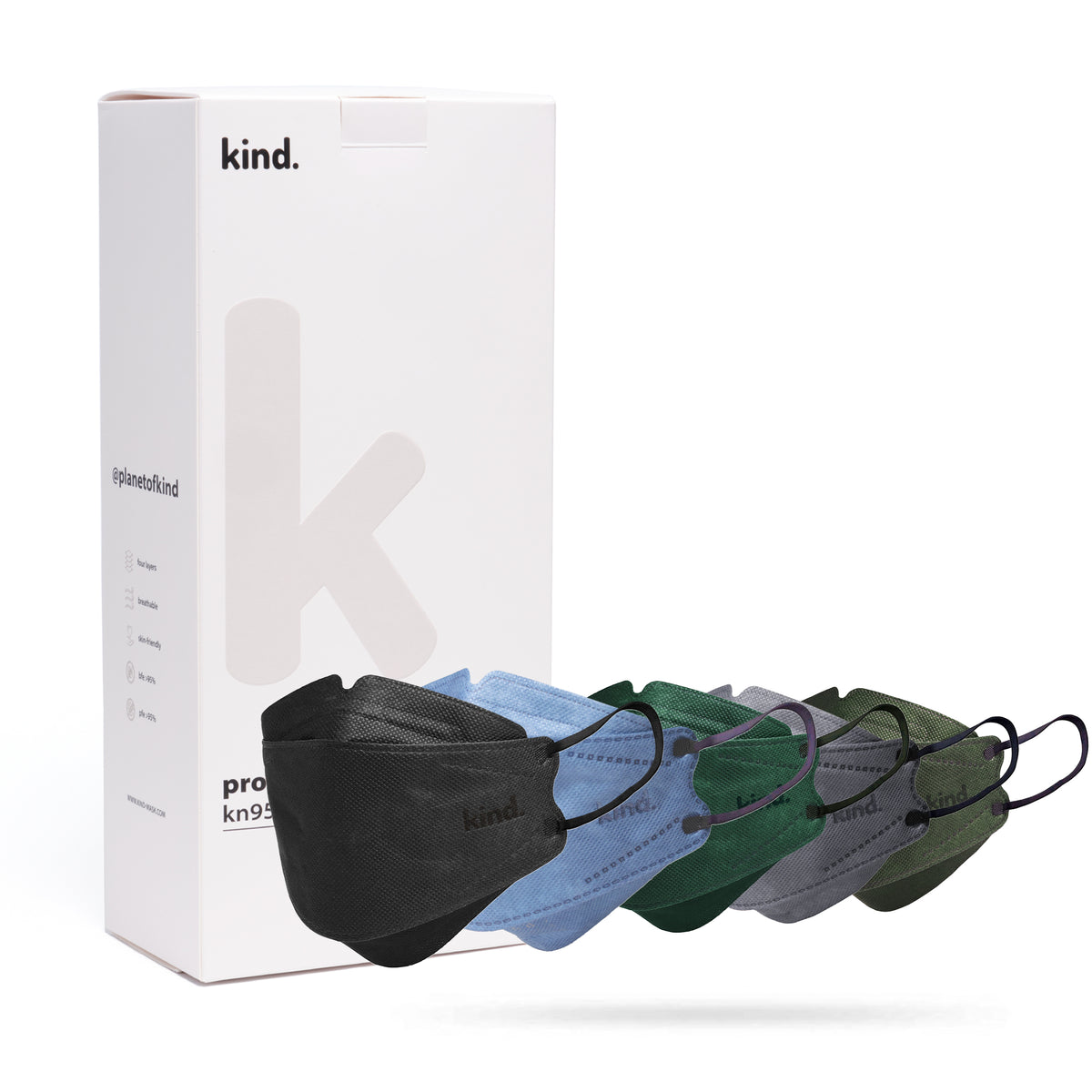 Masque respiratoire Kind KN95 : la collection Explore