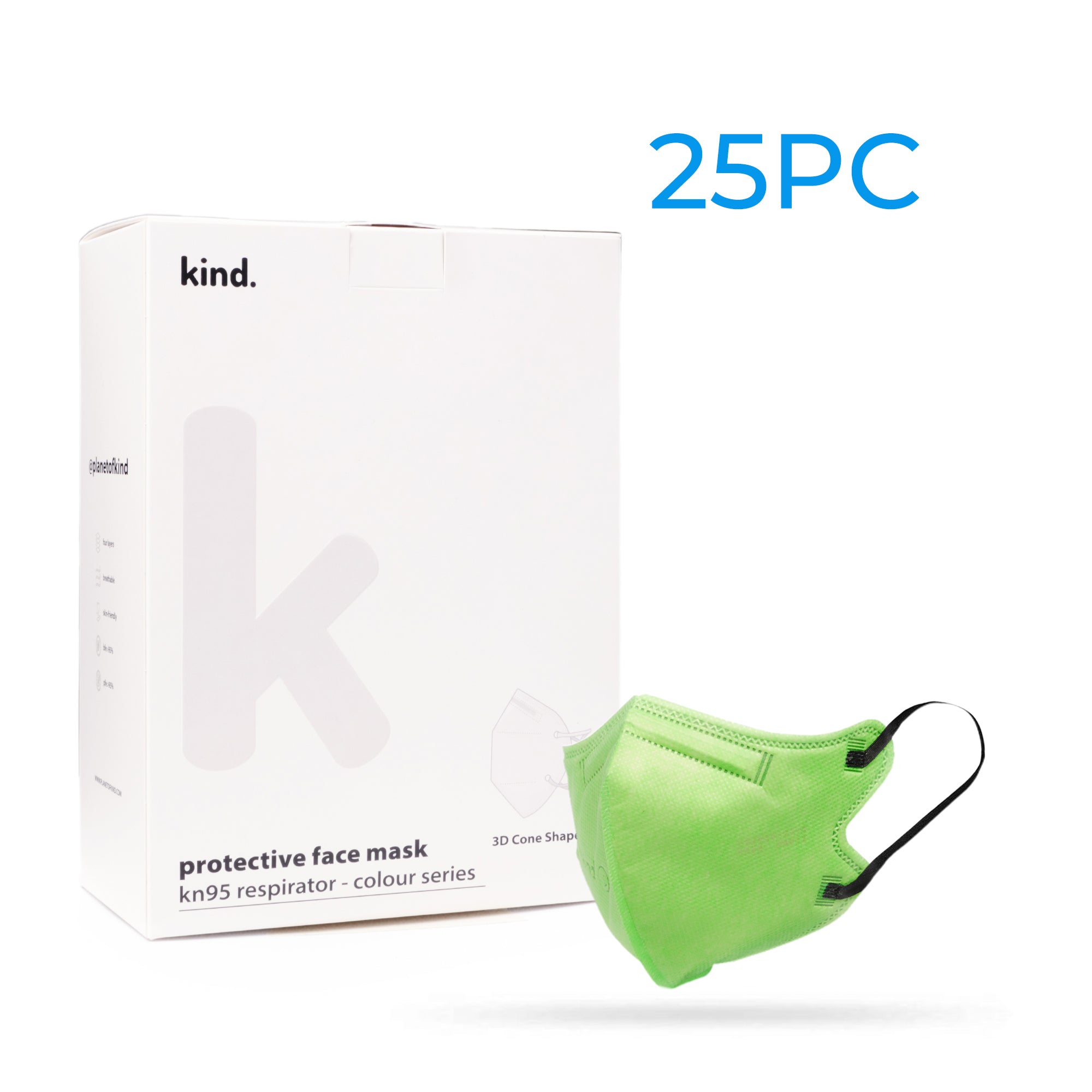 Kids Kind KN95 Respirator Face Mask: Monochrome Collections