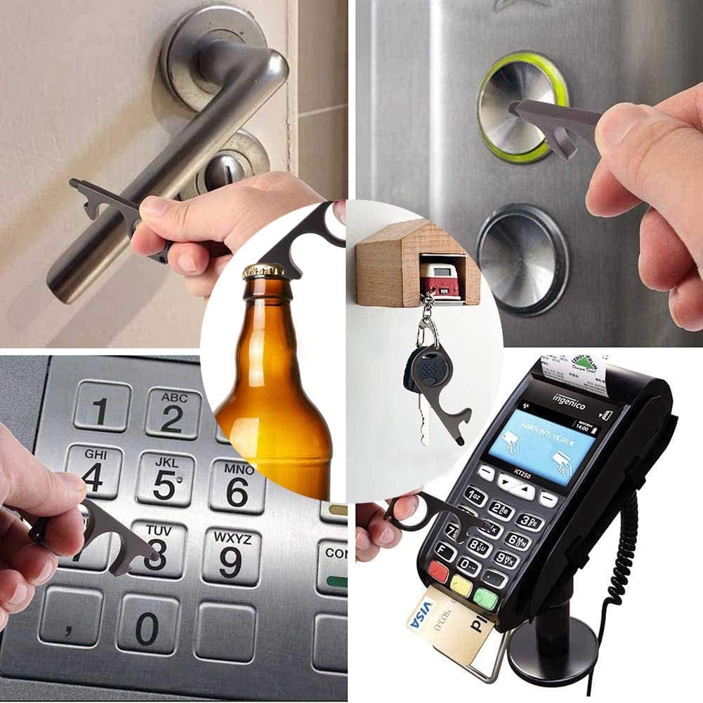 No-Touch Door Opener & Stylus Keychain - PPE Supply Canada