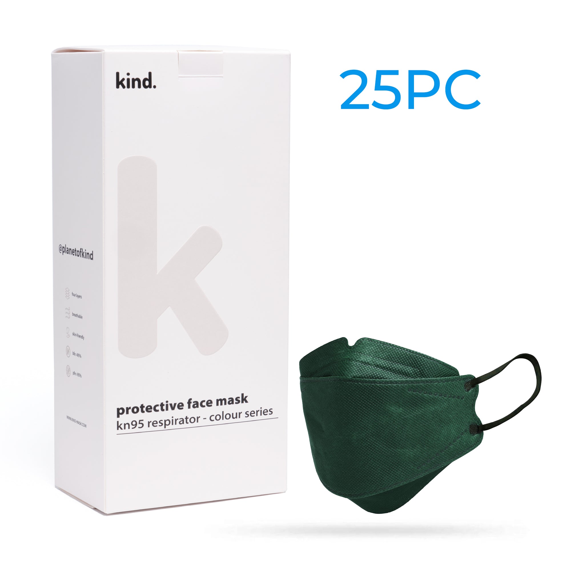 Kind KN95 Respirator Mask - Monochrome Collections