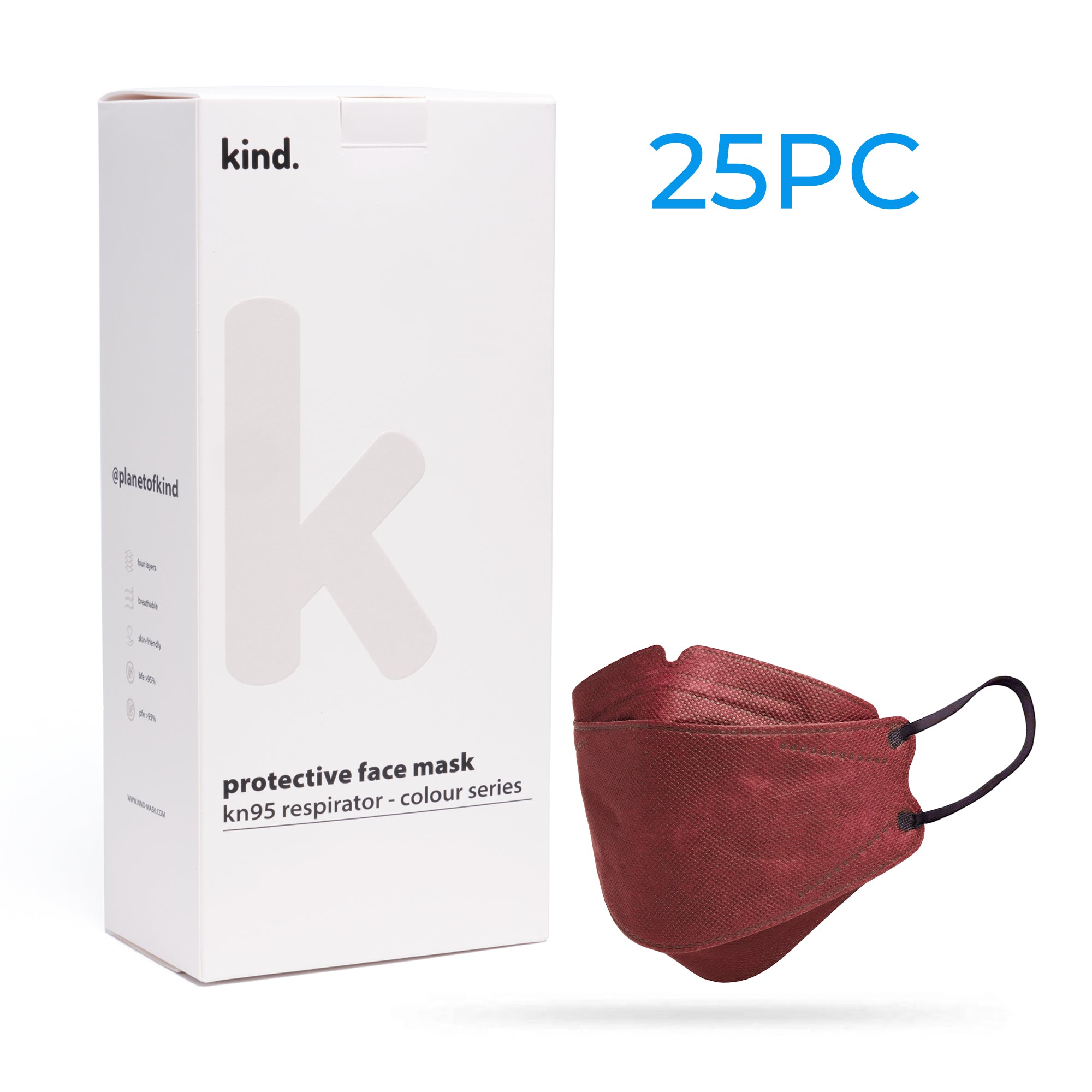 Kind KN95 Respirator Mask - Monochrome Collections