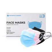 ASTM Level 3 Medical Procedure Face Mask Made in Canada by PPE Supply Canada (50 Masks)