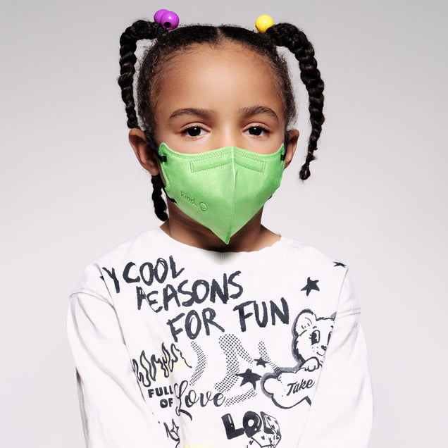 Kids Kind KN95 Respirator Face Mask Colour Series