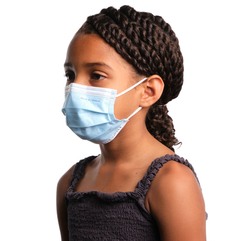 Kids ASTM Level 3 Medical Face Mask Made In Canada (50 Masks)