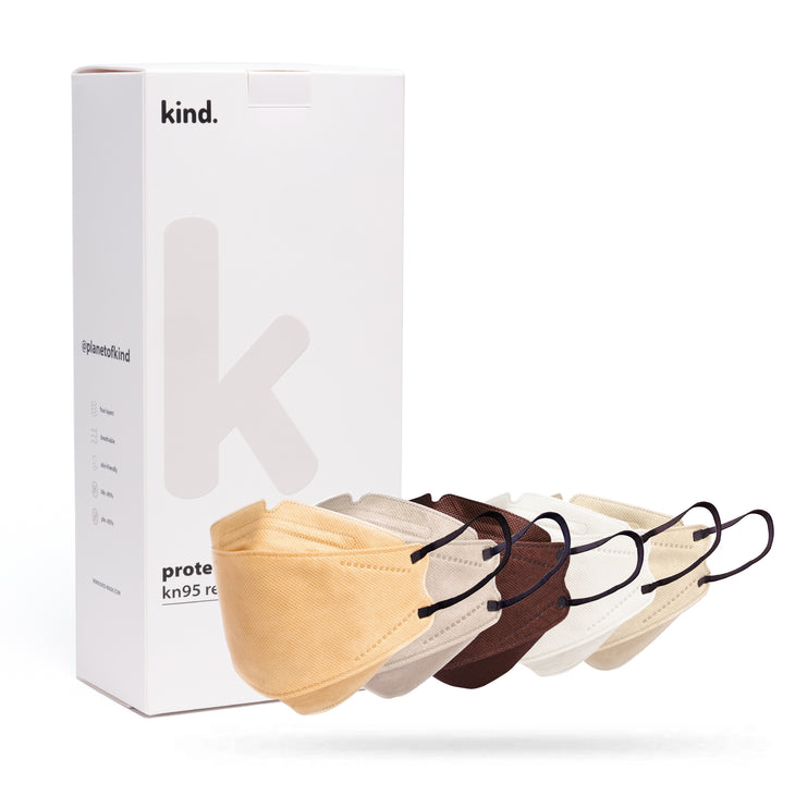 kind KN95 masks bundle - neutral collection