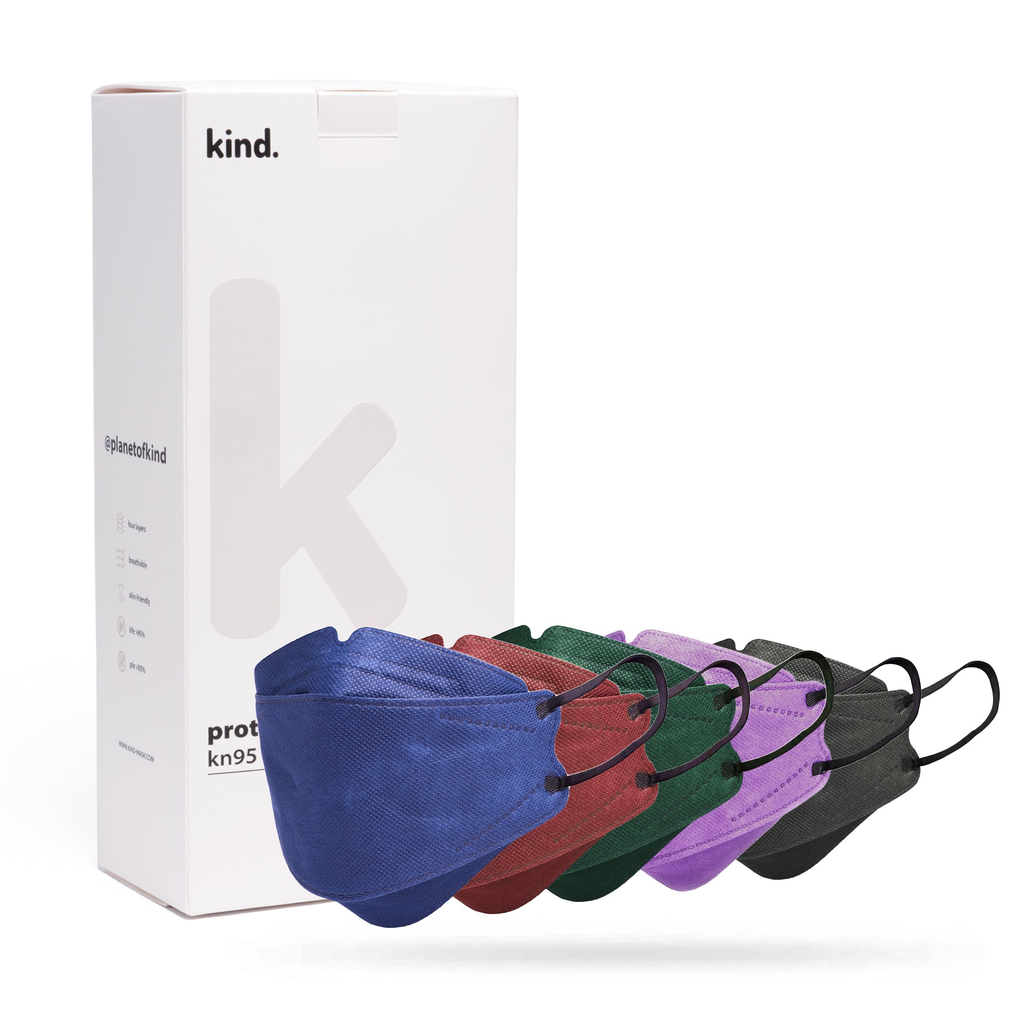 Kind KN95 Respirator Face Mask: The Rich Collection