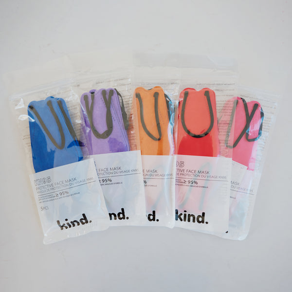 Kind KN95 Respirator Face Mask: The Vivid Collection