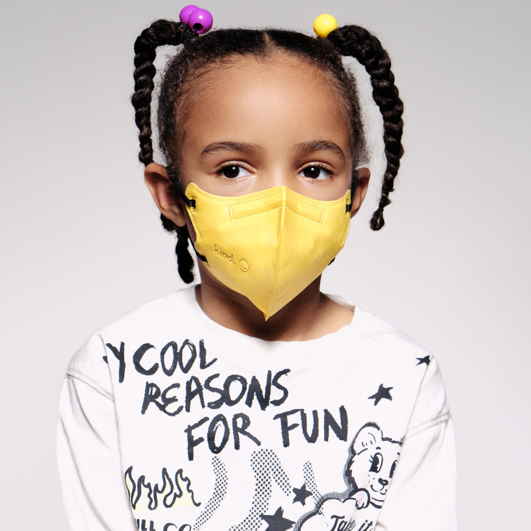 Kids Kind KN95 Respirator Face Mask Colour Series